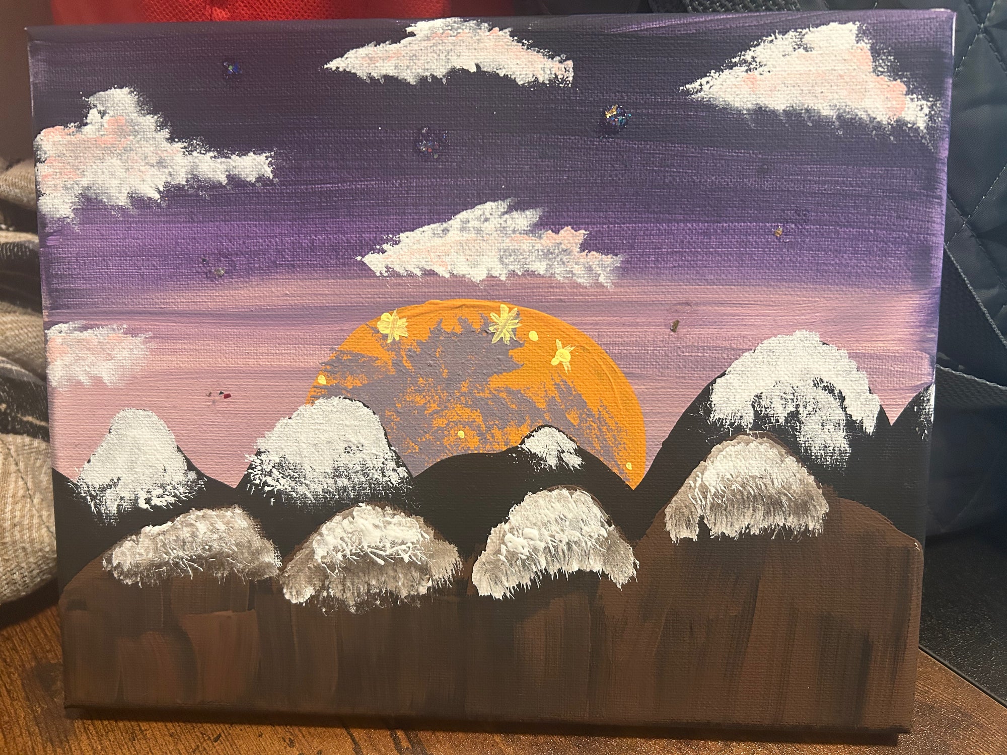 mountain sunset