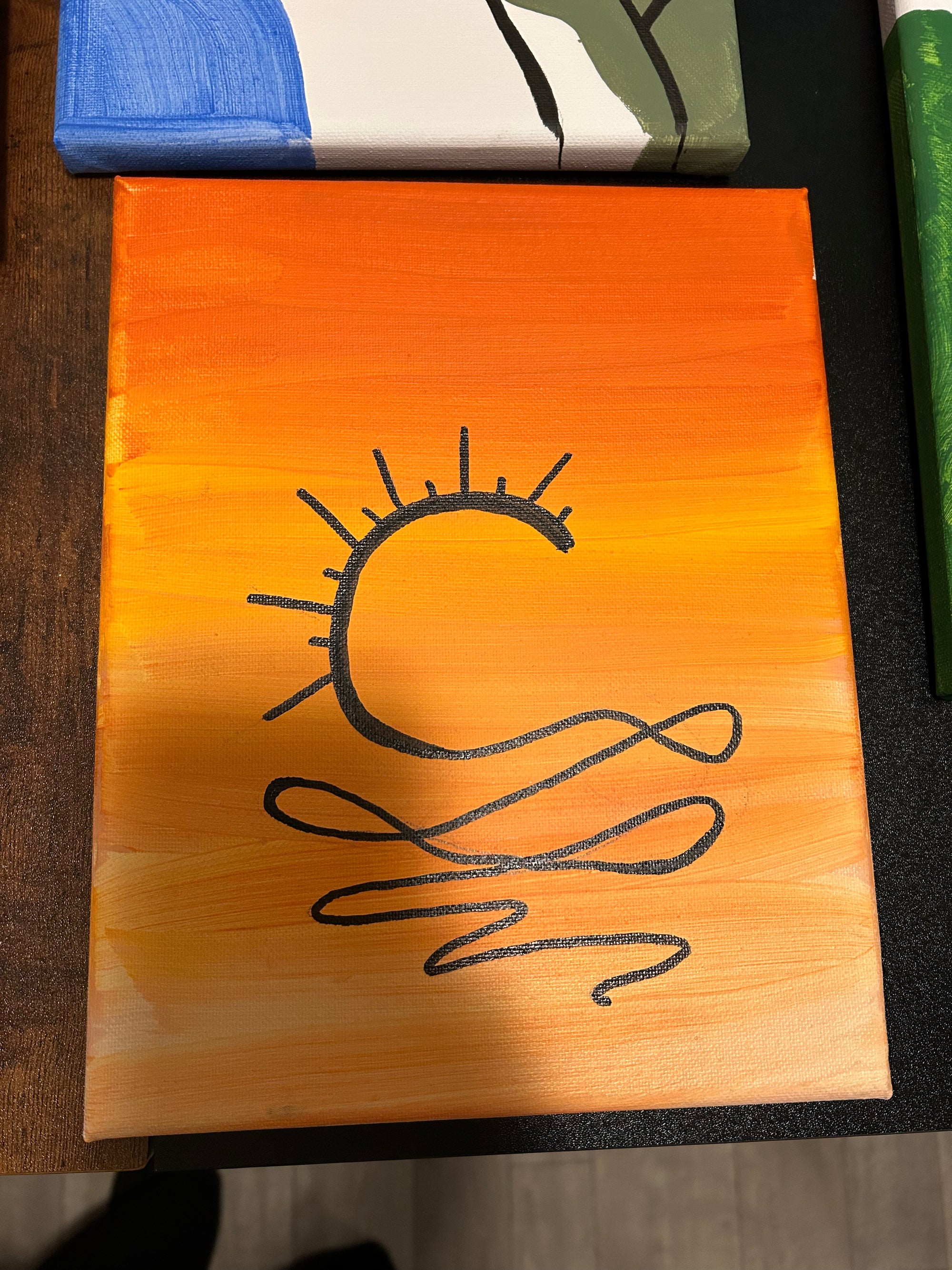sunshine silhouette
