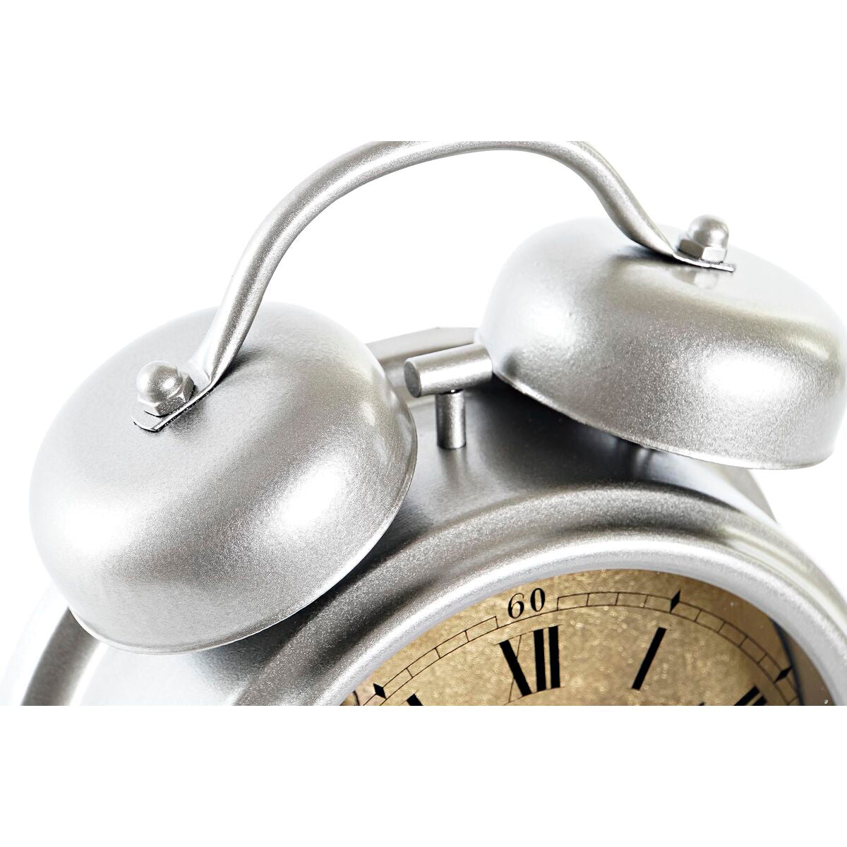 Table clock DKD Home Decor Silver-1
