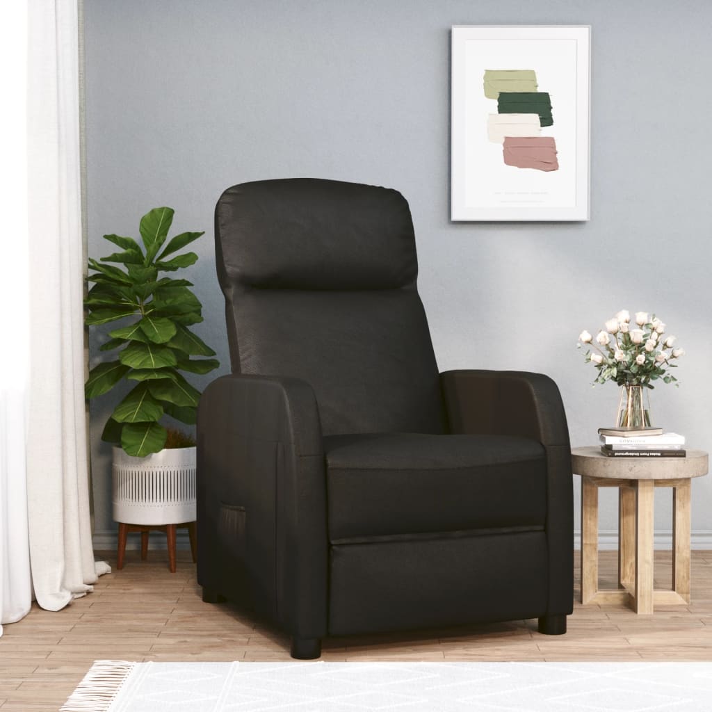 vidaXL Reclining Chair Leisure Recliner for Home Theater Cinema Faux Leather-6
