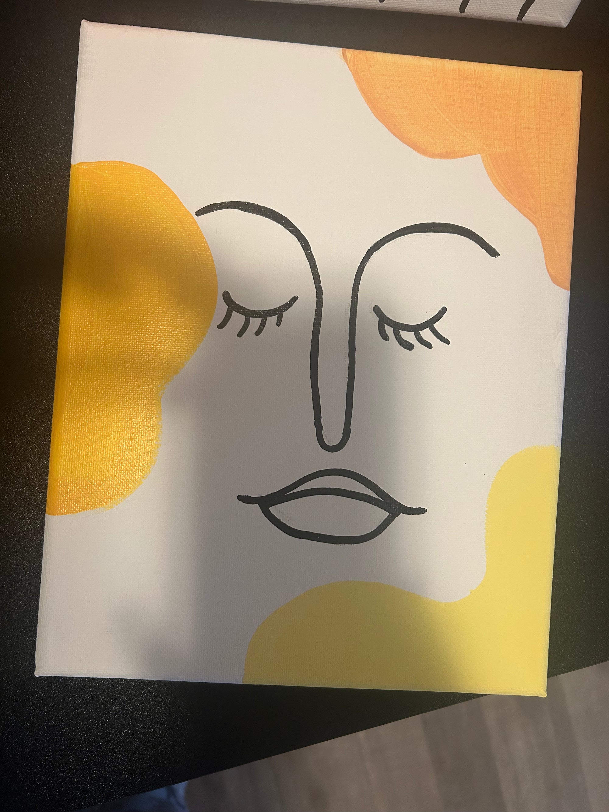 peaceful woman