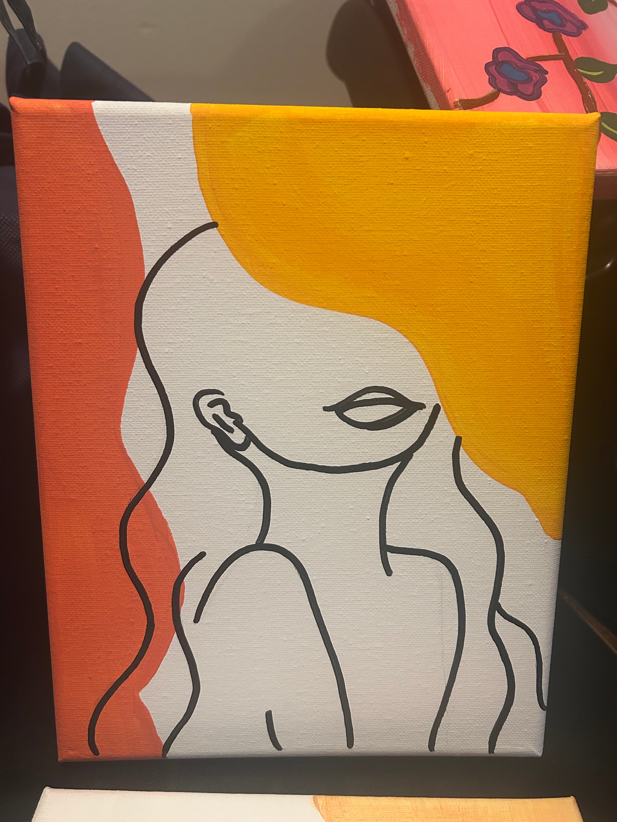 color block silhouette