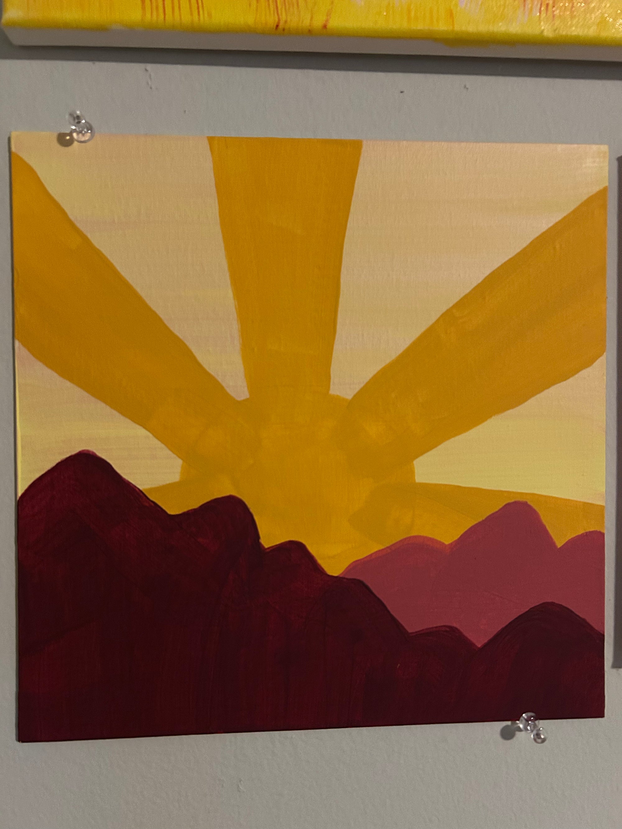 mountain sunshine