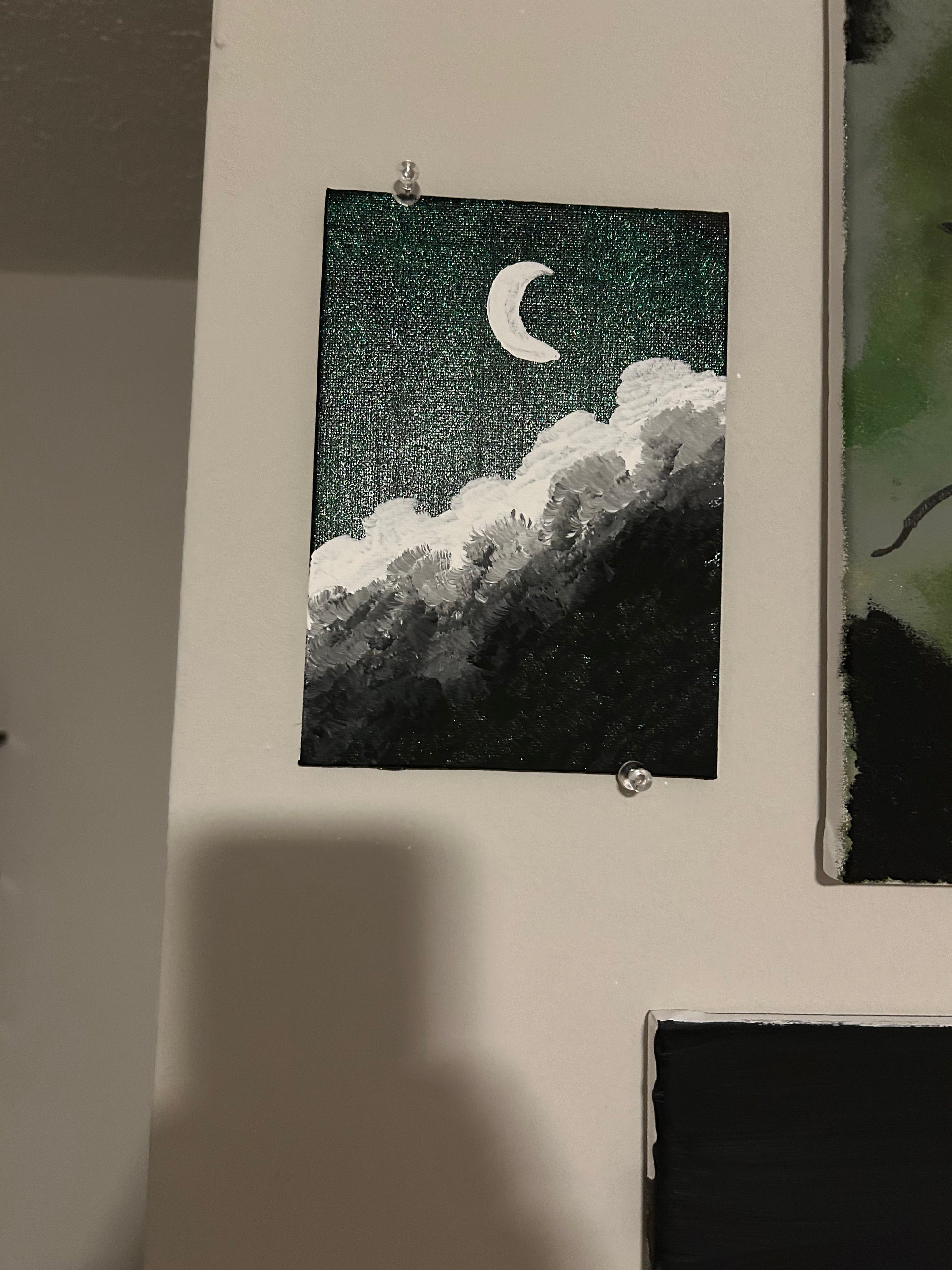 sparkly moon