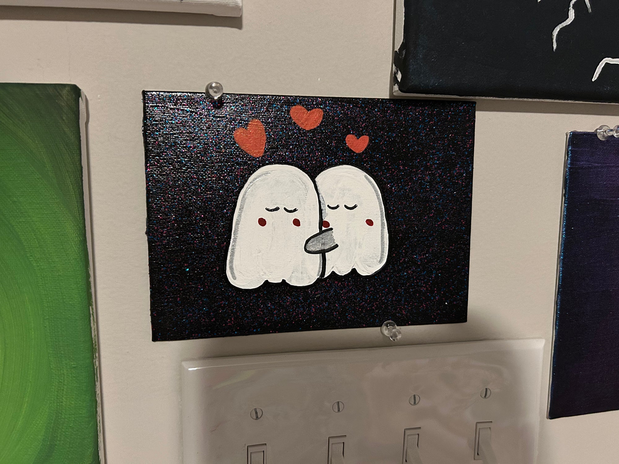 hugging ghosts