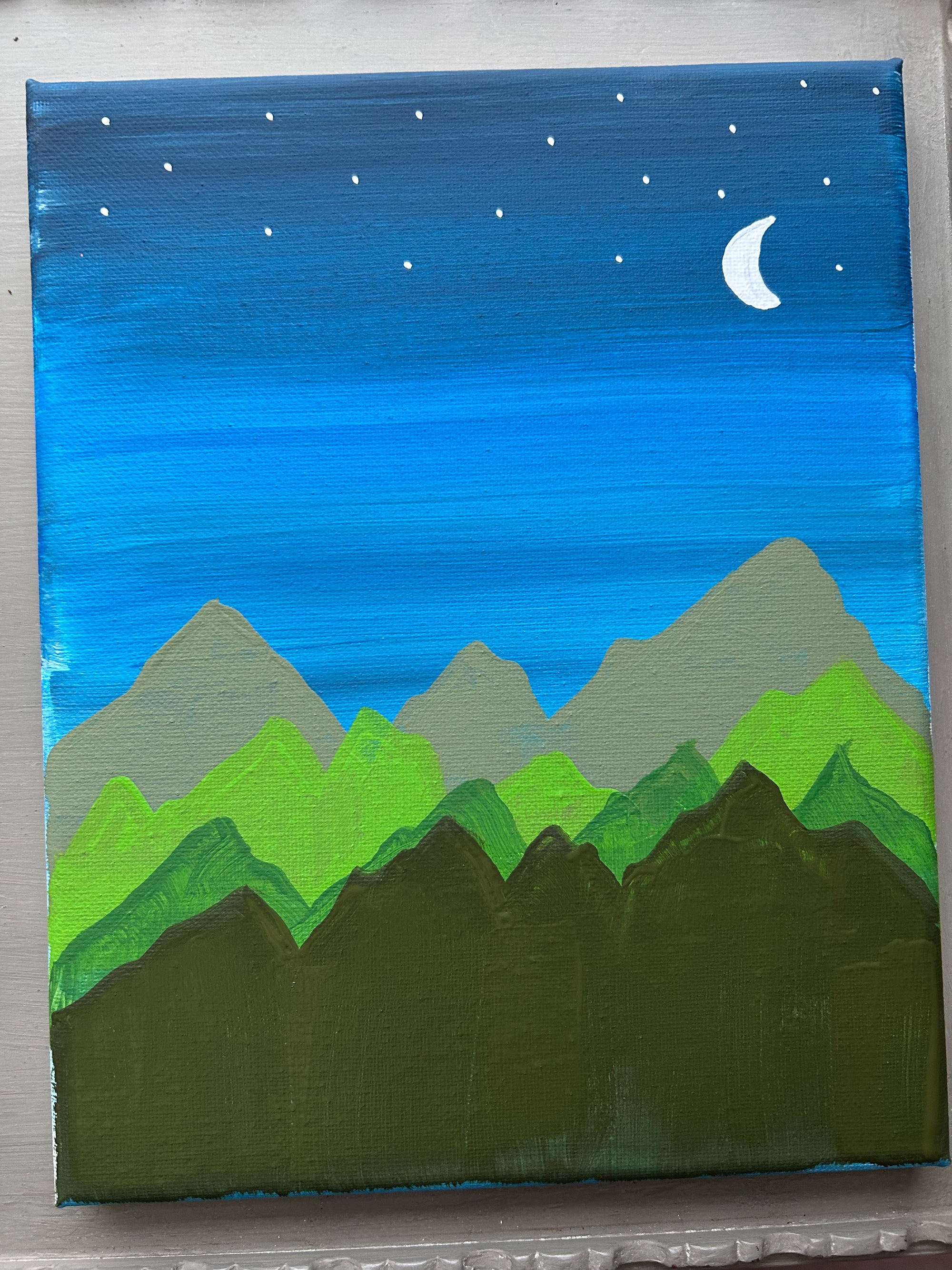 green mountains