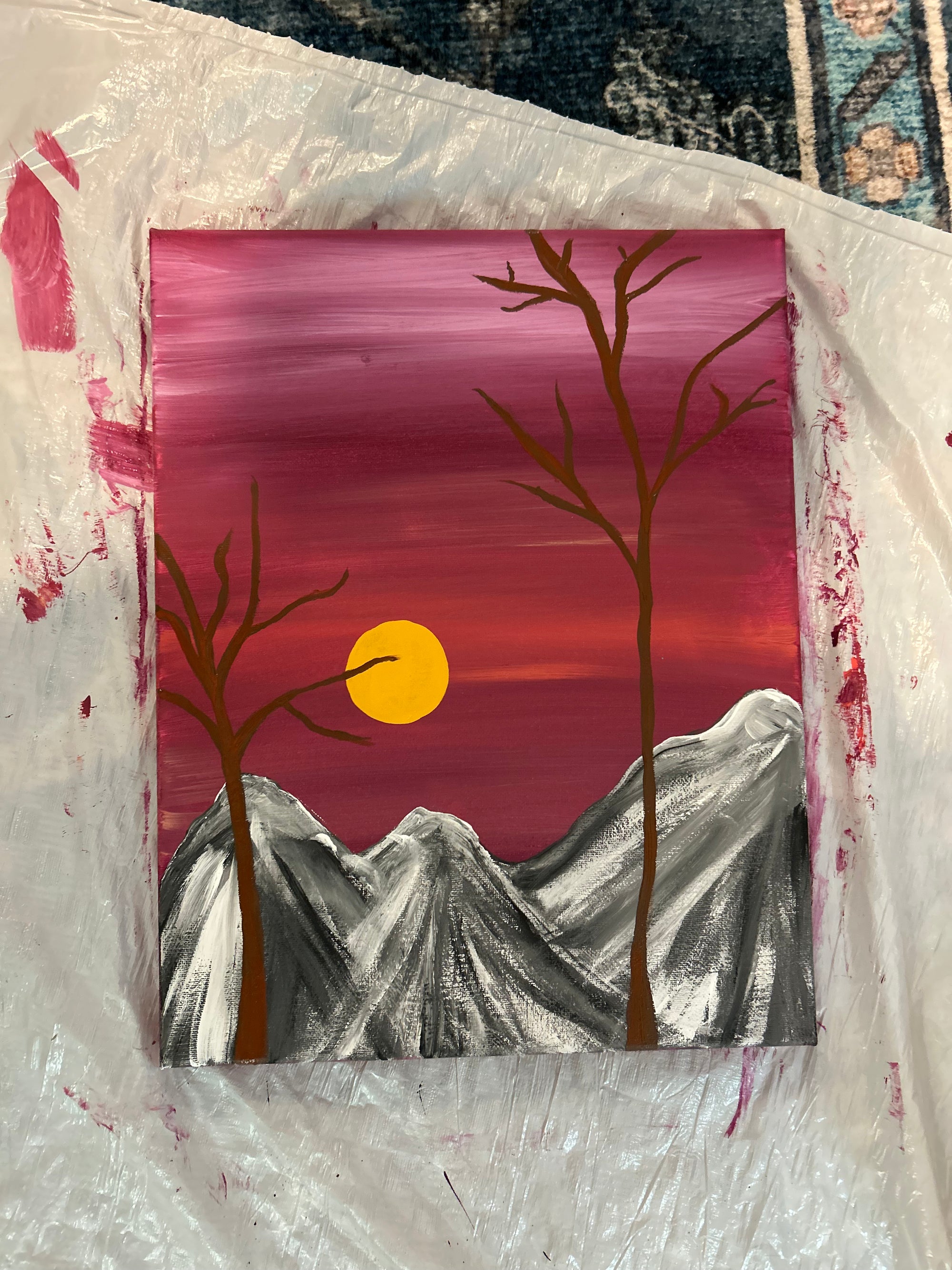 fall mountains