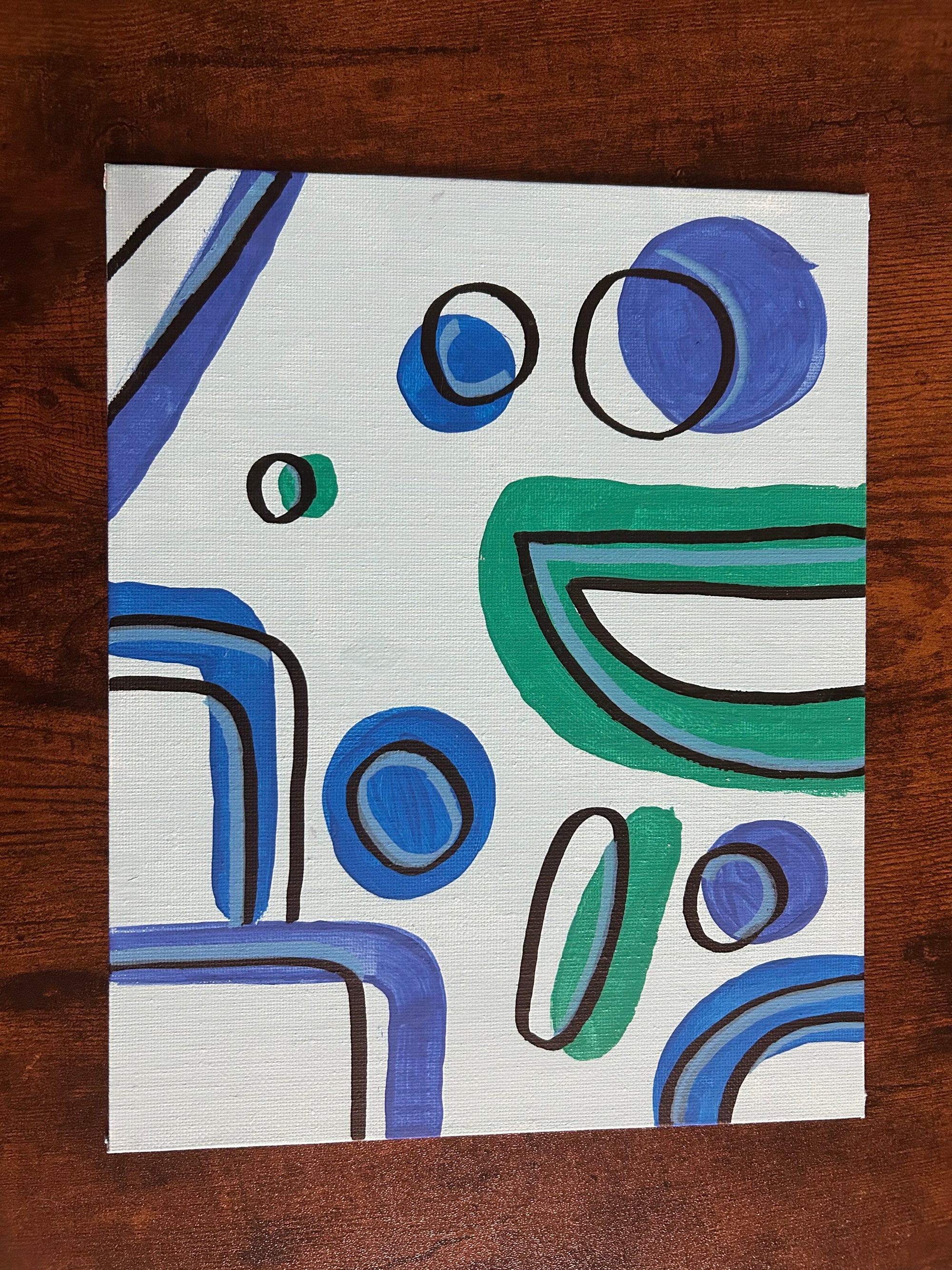 blue monochrome